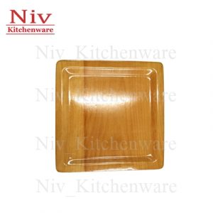 ถาดไม้สักอัด 12x12