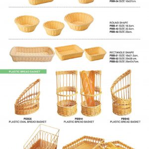 Horeca-Plastic-Basket-Plastic-Bread-Basket